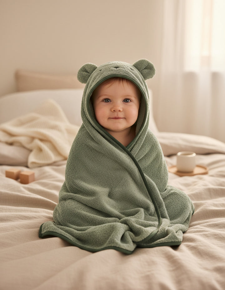 Toalla de bambú para bebé