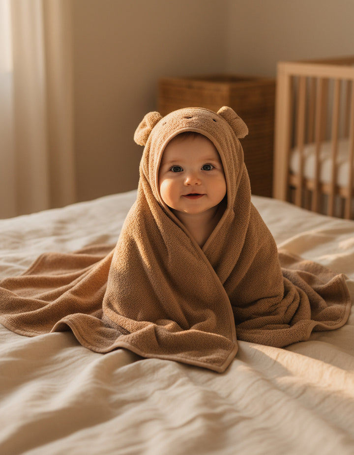 Toalla de bambú para bebé