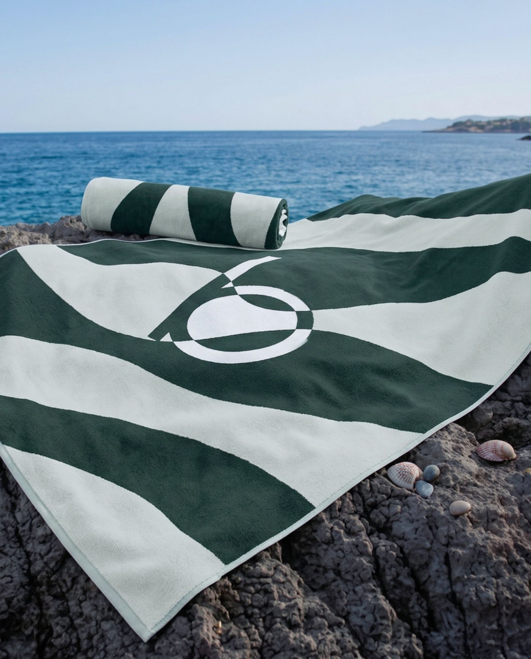 Toalla de playa de bambú