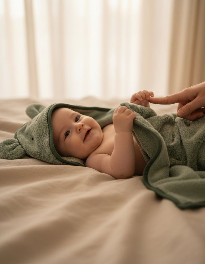 Toalla de bambú para bebé