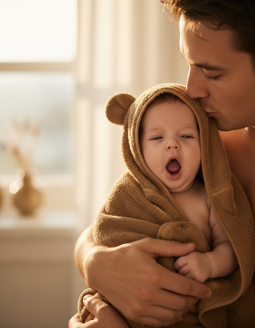 Toalla de bambú para bebé