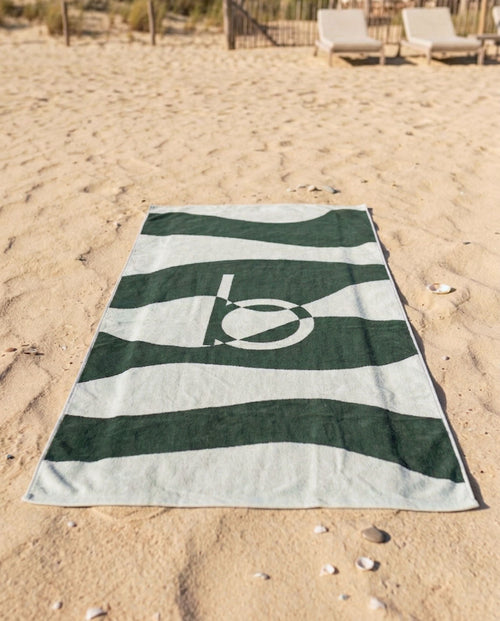 Toalla de playa de bambú