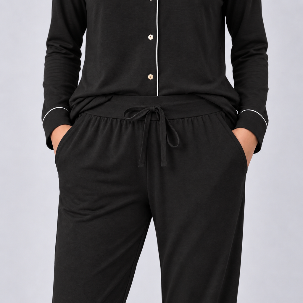 Pijama largo (con camisa) en bambú