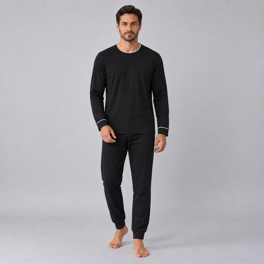Pijama largo (sudadera) de bambú