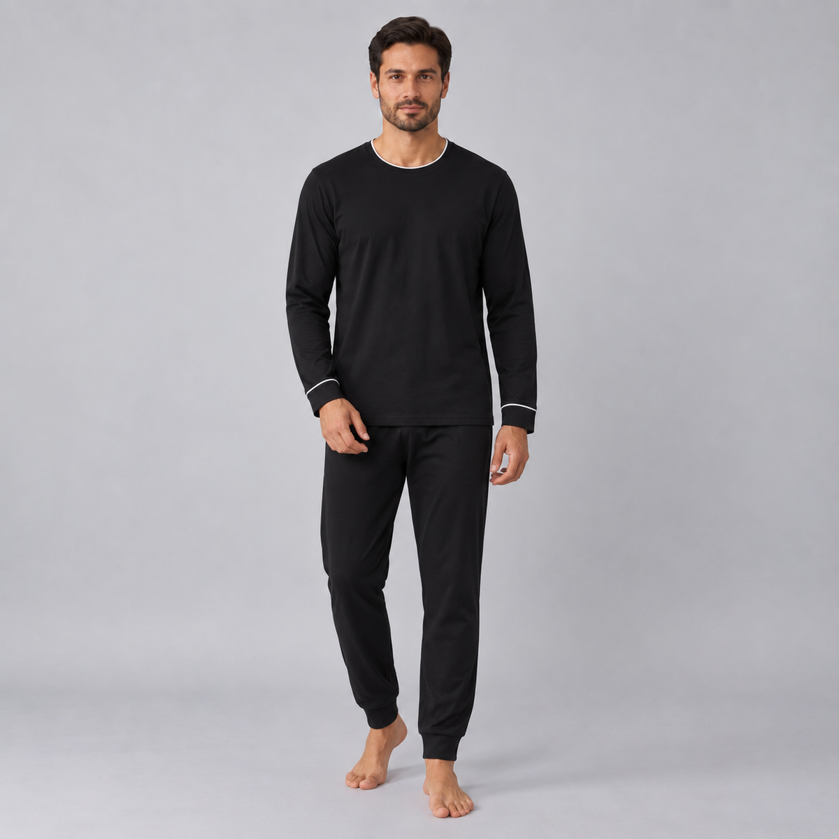 Pijama largo (sudadera) de bambú