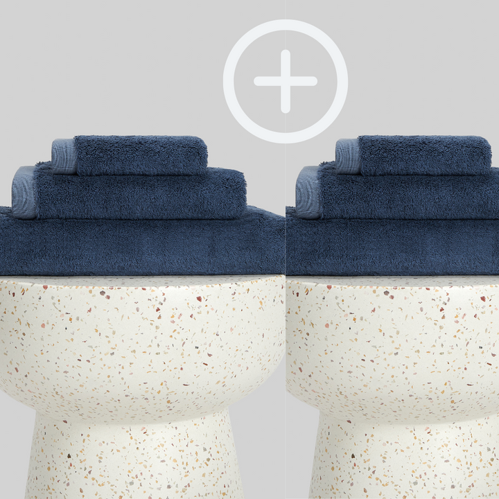 2-Pack | Juego de Toallas de Bambú blanky