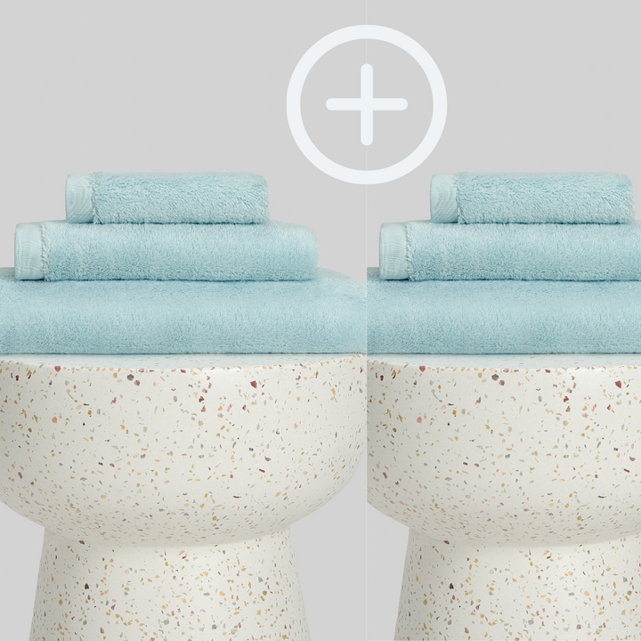 2-Pack | Juego de Toallas de Bambú blanky