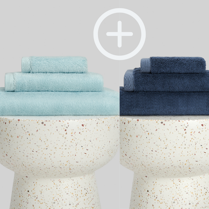 2-Pack | Juego de Toallas de Bambú blanky