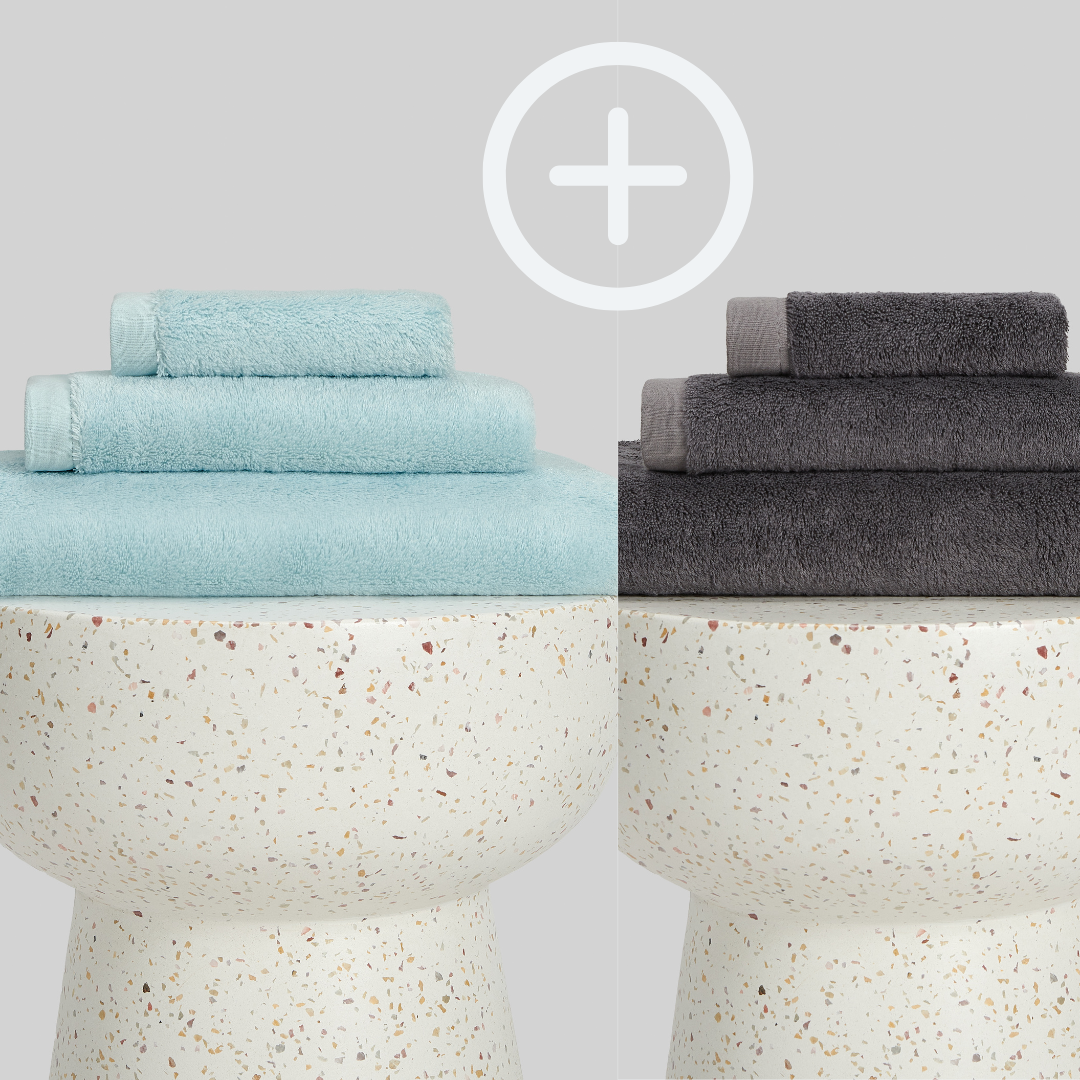 2-Pack | Juego de Toallas de Bambú blanky