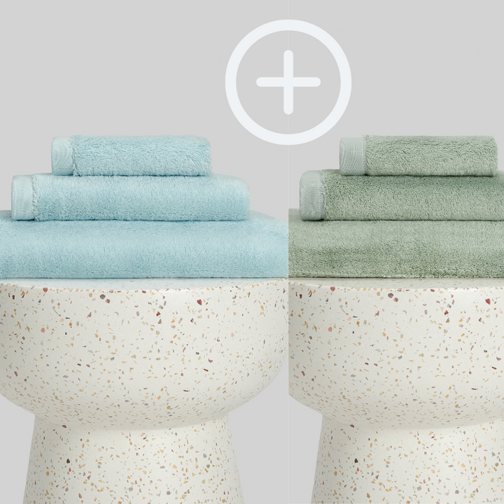 2-Pack | Juego de Toallas de Bambú blanky