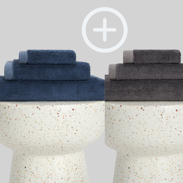 2-Pack | Juego de Toallas de Bambú blanky
