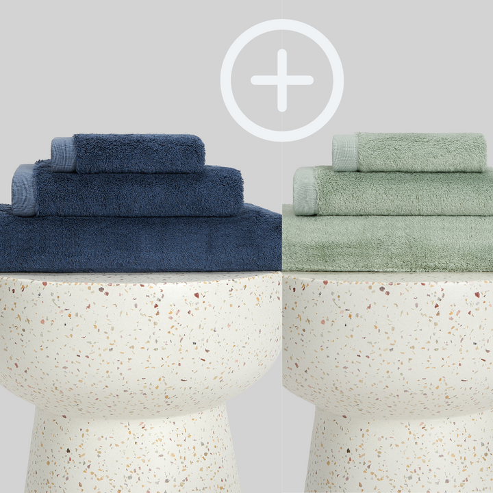 2-Pack | Juego de Toallas de Bambú blanky