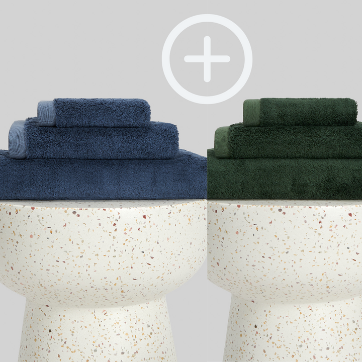 2-Pack | Juego de Toallas de Bambú blanky