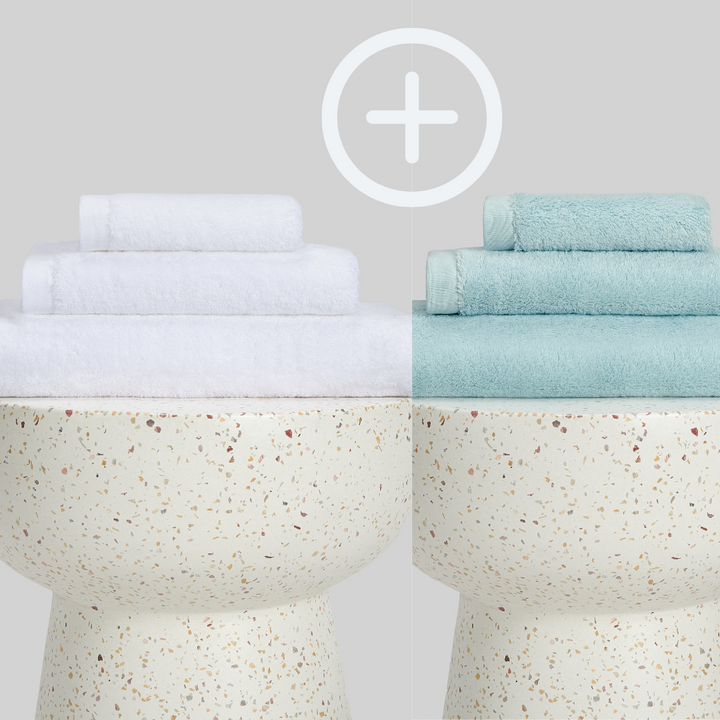 2-Pack | Juego de Toallas de Bambú blanky