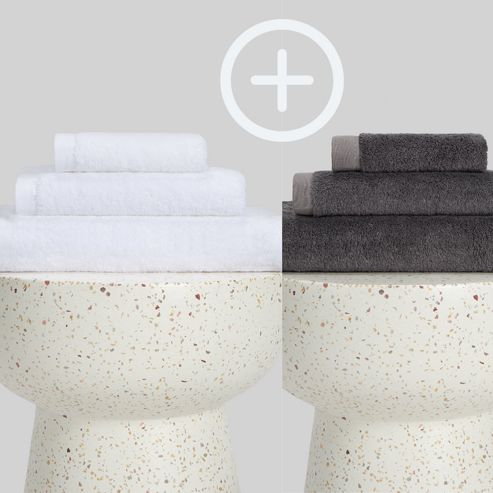2-Pack | Juego de Toallas de Bambú blanky