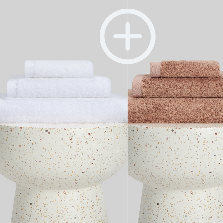 2-Pack | Juego de Toallas de Bambú blanky