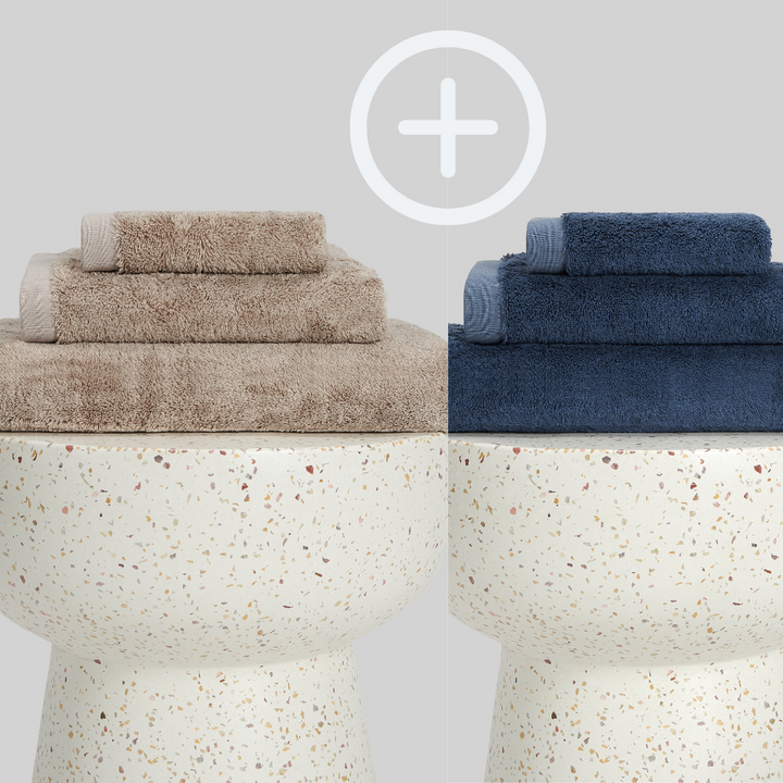 2-Pack | Juego de Toallas de Bambú blanky