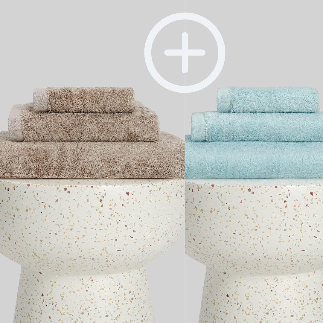 2-Pack | Juego de Toallas de Bambú blanky