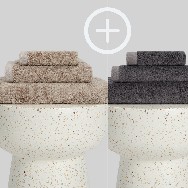 2-Pack | Juego de Toallas de Bambú blanky
