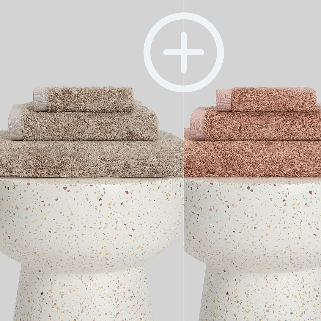2-Pack | Juego de Toallas de Bambú blanky