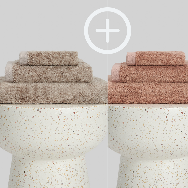 2-Pack | Juego de Toallas de Bambú blanky