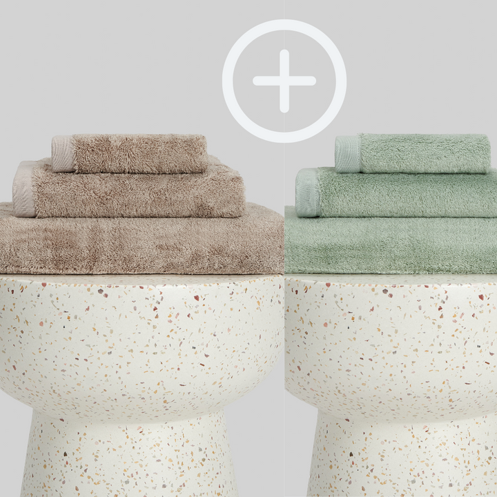 2-Pack | Juego de Toallas de Bambú blanky