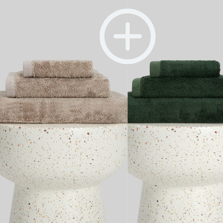 2-Pack | Juego de Toallas de Bambú blanky