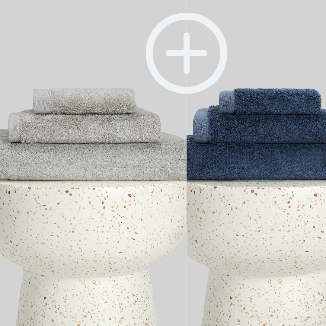 2-Pack | Juego de Toallas de Bambú blanky