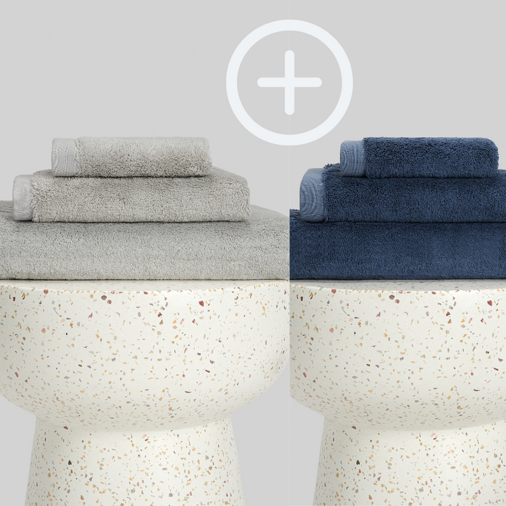 2-Pack | Juego de Toallas de Bambú blanky