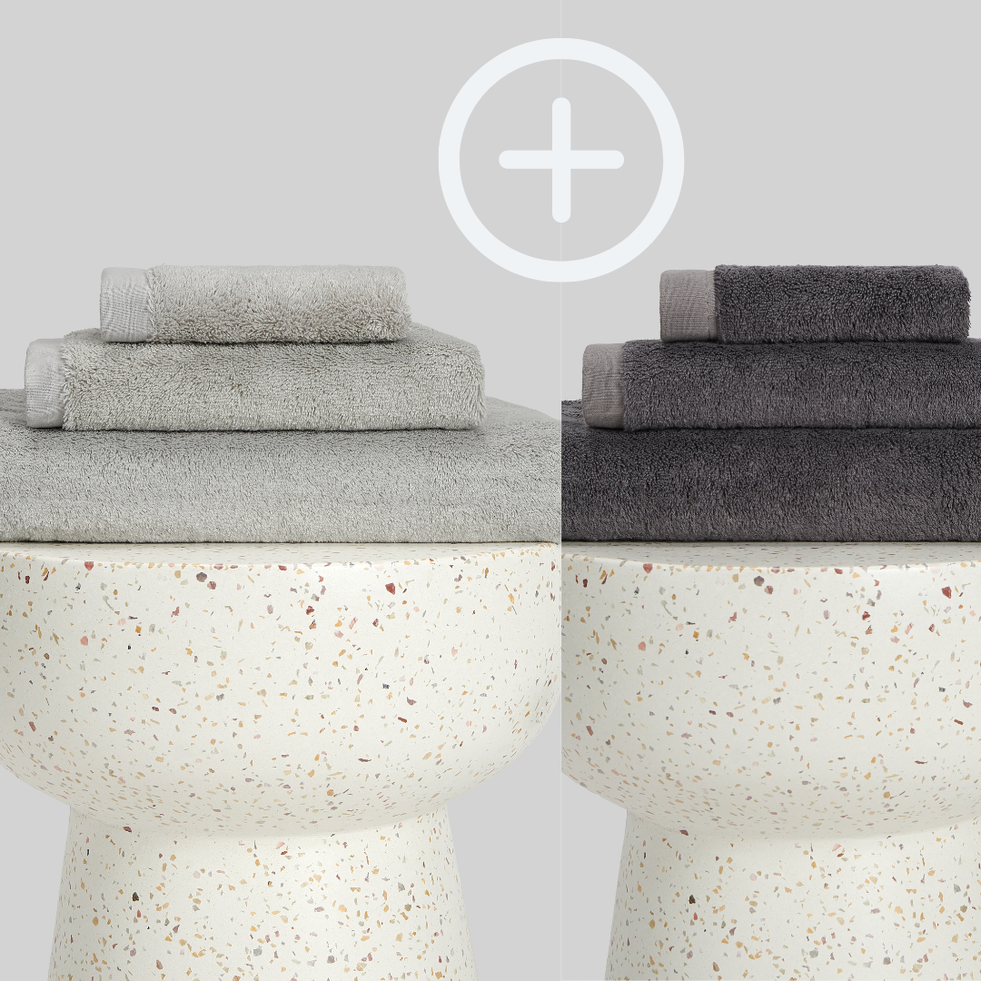 2-Pack | Juego de Toallas de Bambú blanky
