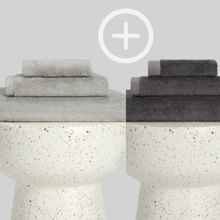 2-Pack | Juego de Toallas de Bambú blanky