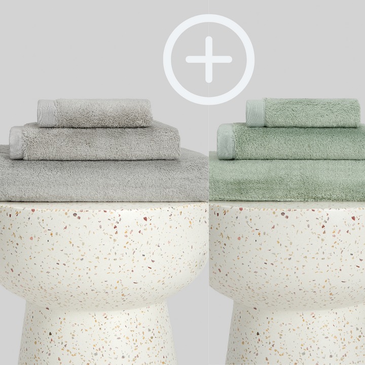 2-Pack | Juego de Toallas de Bambú blanky
