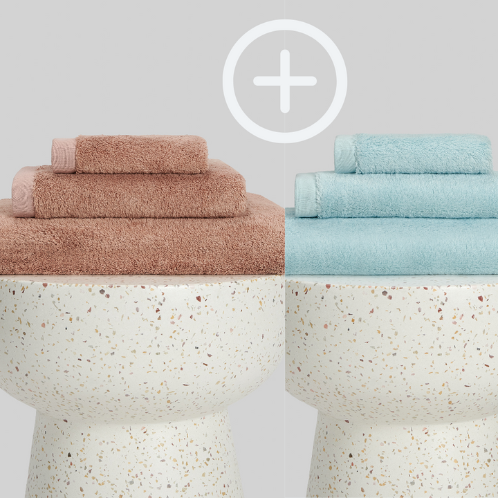2-Pack | Juego de Toallas de Bambú blanky