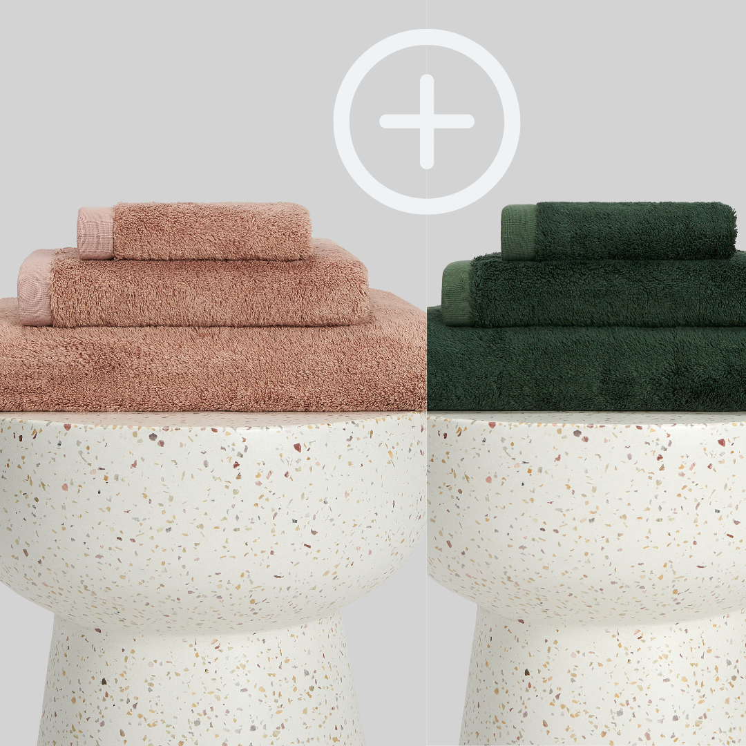 2-Pack | Juego de Toallas de Bambú blanky