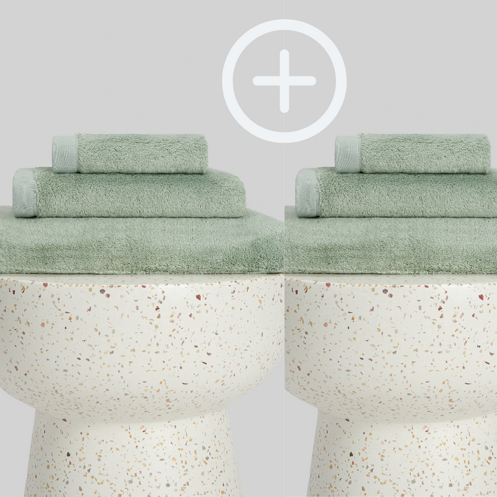 2-Pack | Juego de Toallas de Bambú blanky