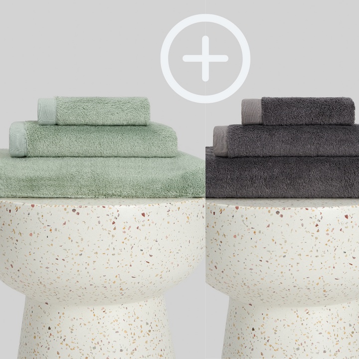 2-Pack | Juego de Toallas de Bambú blanky