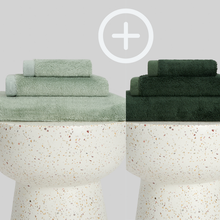 2-Pack | Juego de Toallas de Bambú blanky