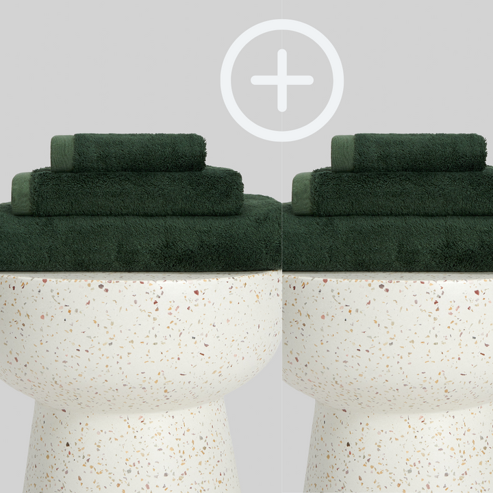 2-Pack | Juego de Toallas de Bambú blanky
