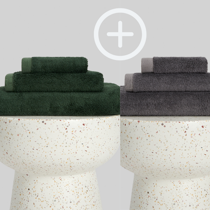 2-Pack | Juego de Toallas de Bambú blanky