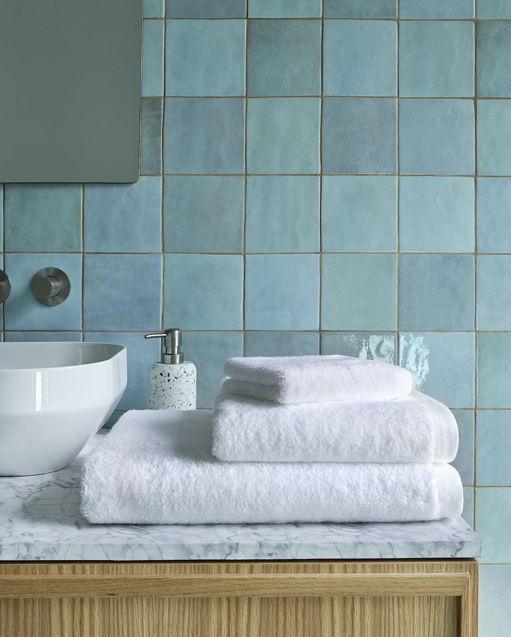 Toalla de Baño de Bambú blanky