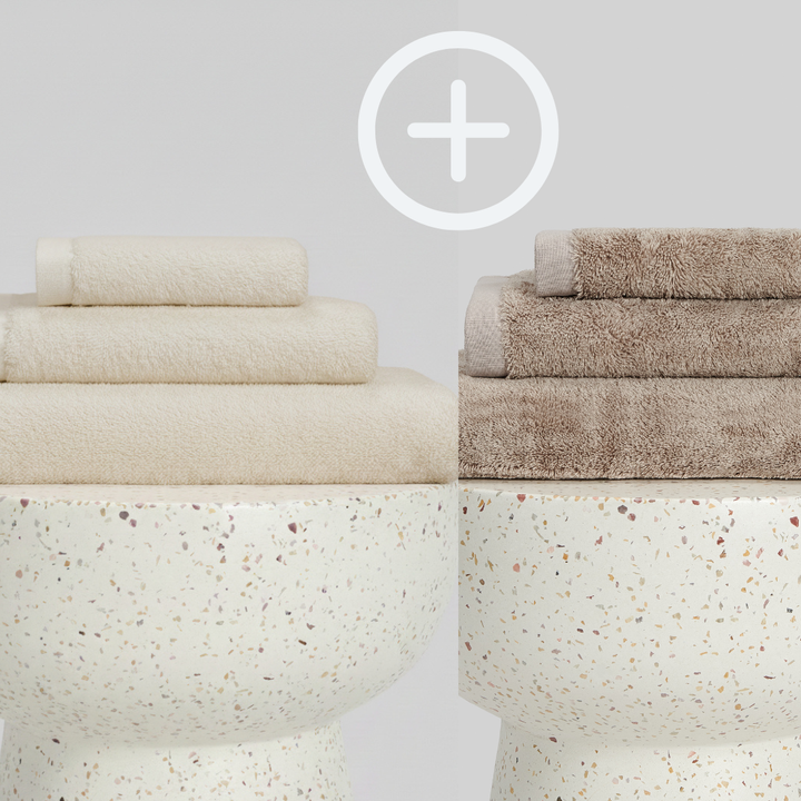 2-Pack | Juego de Toallas de Bambú blanky