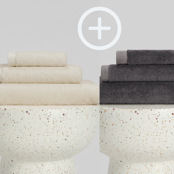 2-Pack | Juego de Toallas de Bambú blanky