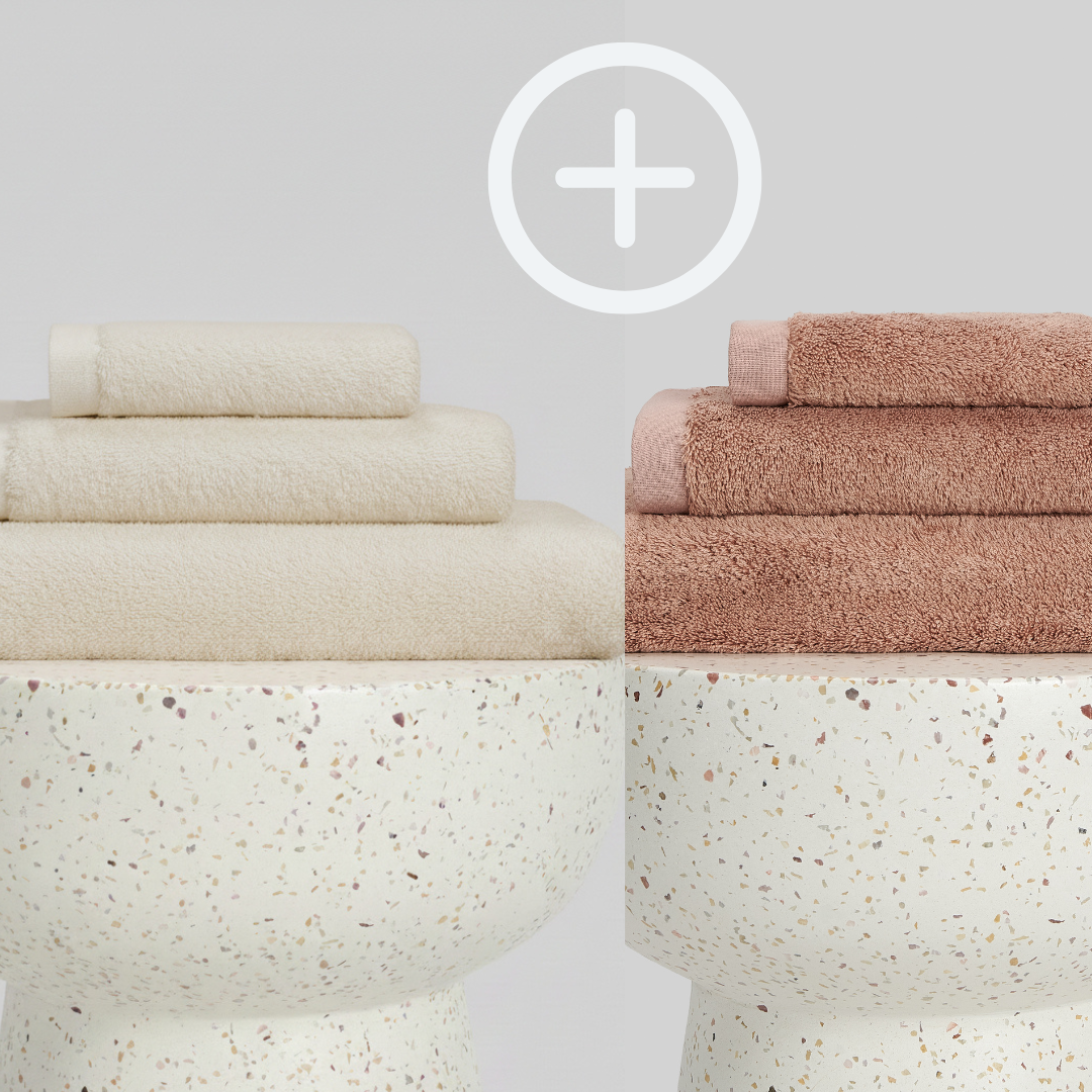 2-Pack | Juego de Toallas de Bambú blanky