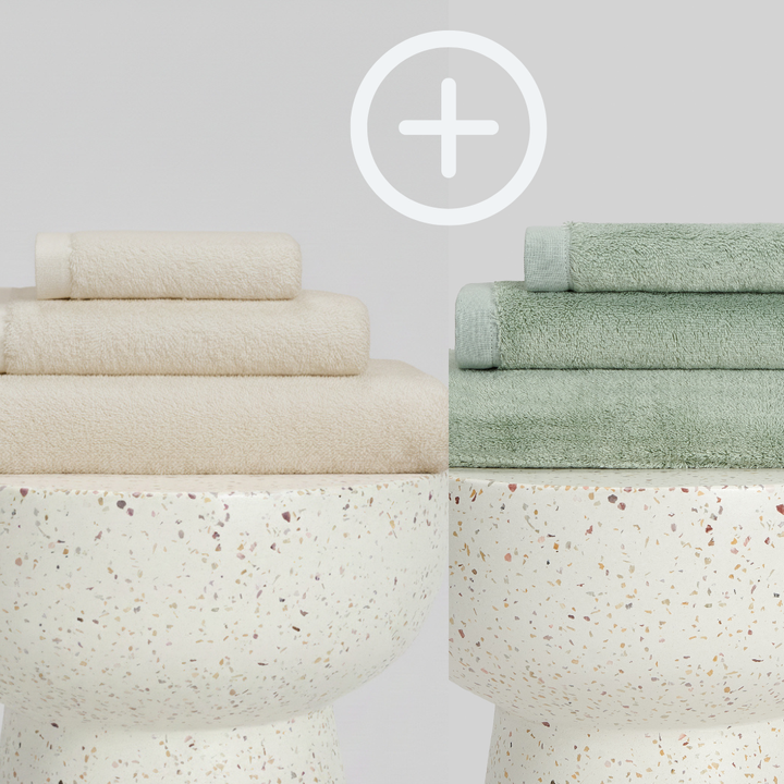 2-Pack | Juego de Toallas de Bambú blanky