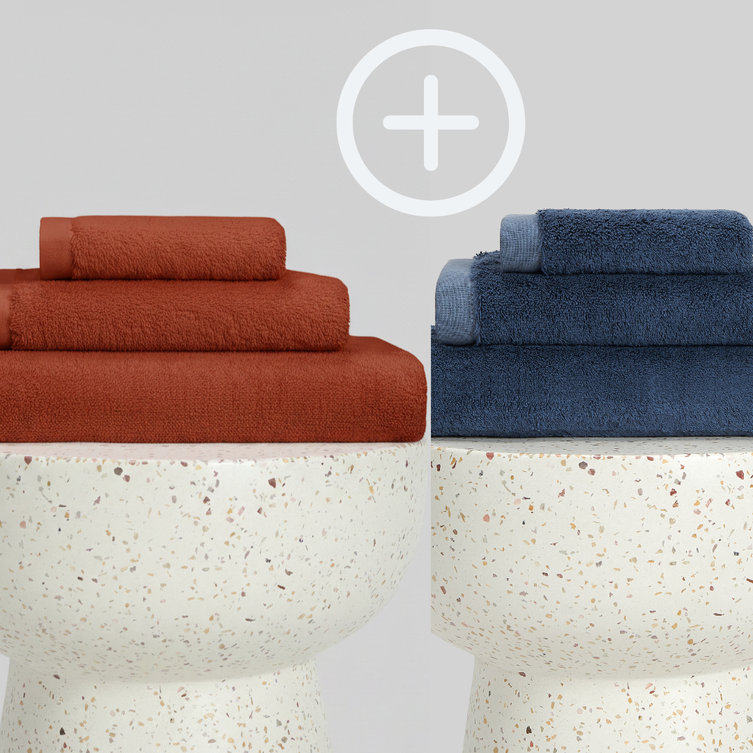 2-Pack | Juego de Toallas de Bambú blanky