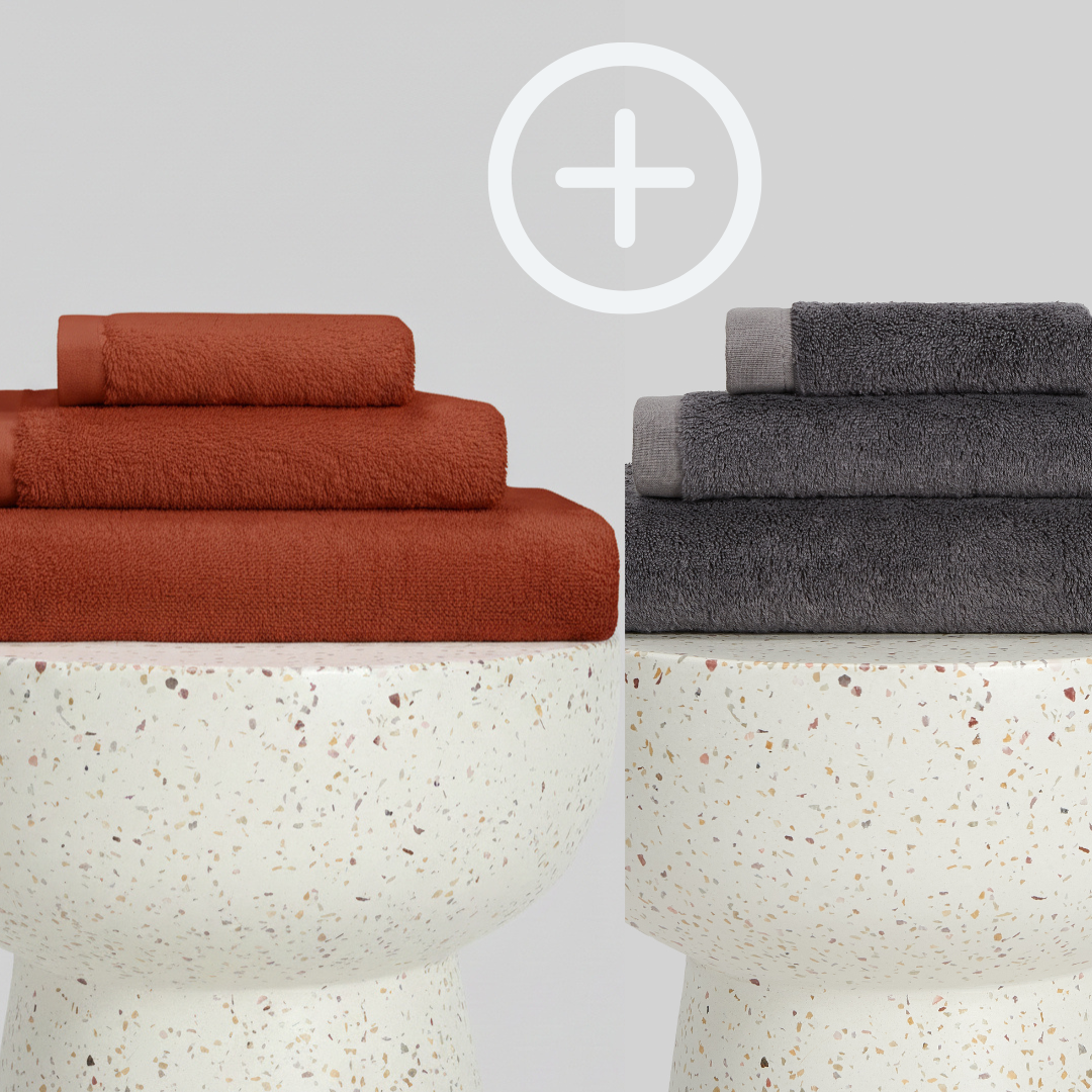 2-Pack | Juego de Toallas de Bambú blanky