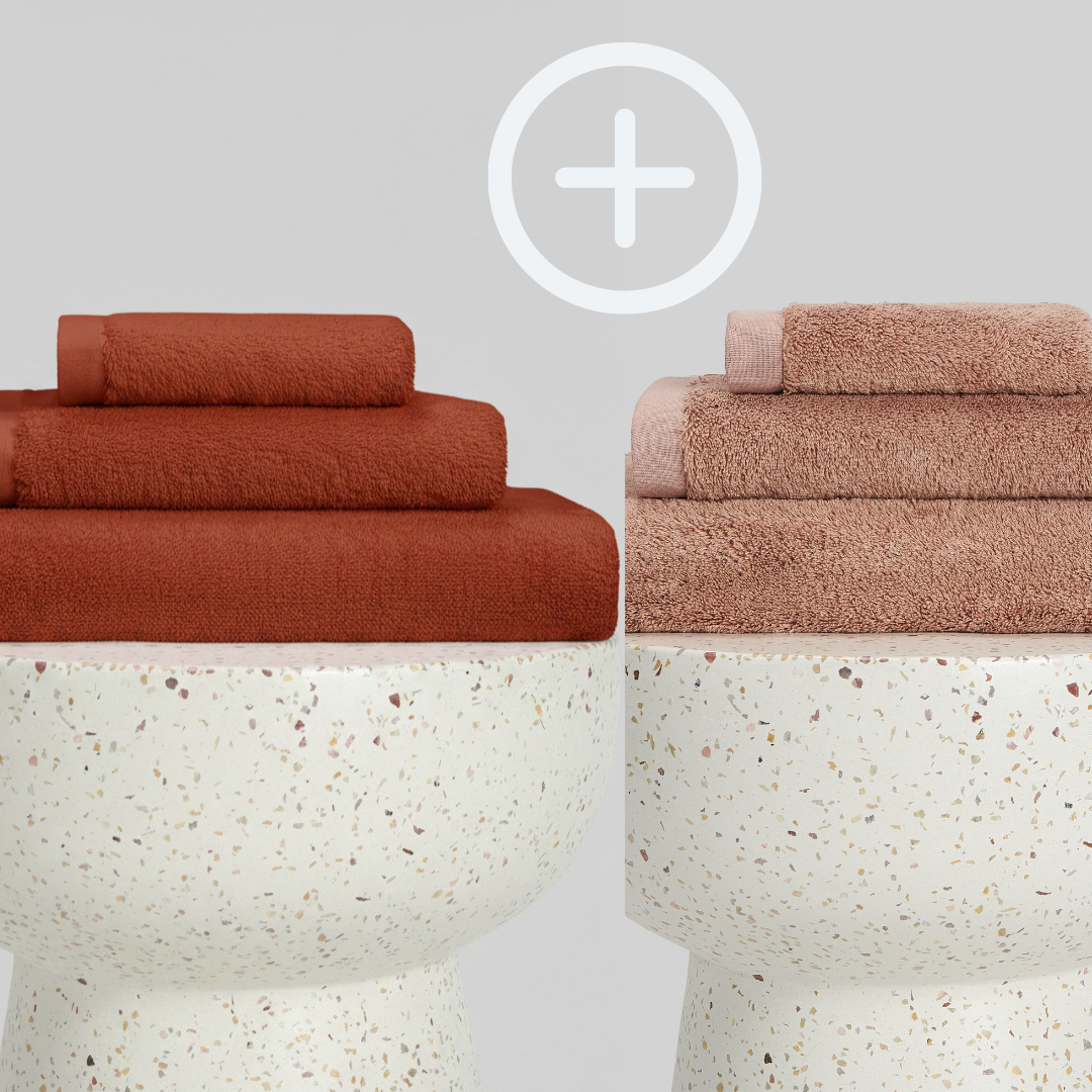 2-Pack | Juego de Toallas de Bambú blanky