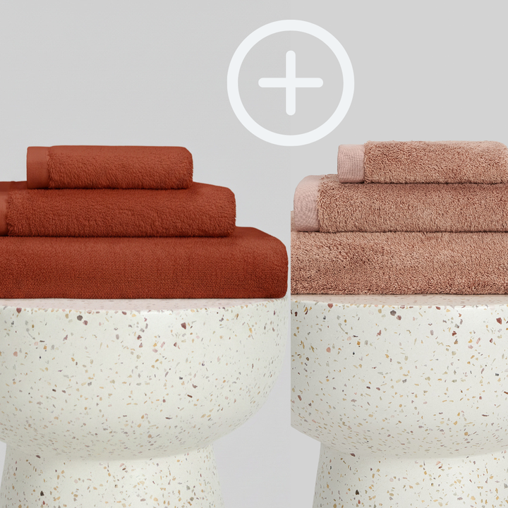 2-Pack | Juego de Toallas de Bambú blanky