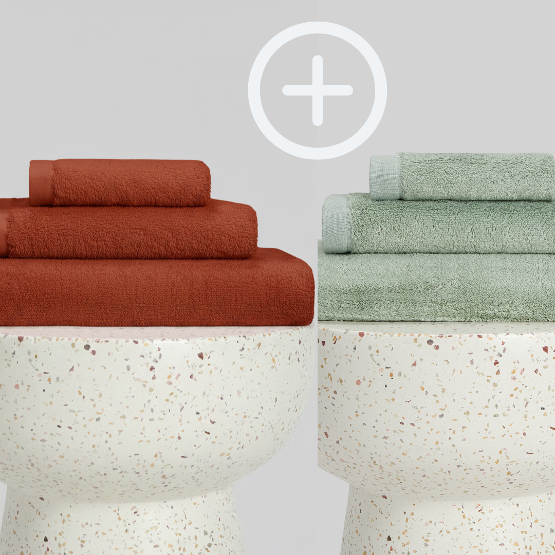 2-Pack | Juego de Toallas de Bambú blanky