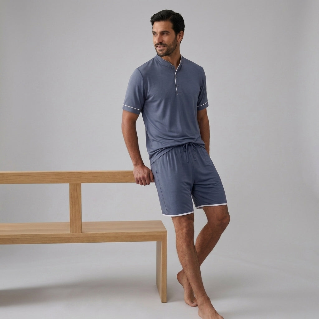 Pijama corto en bambú